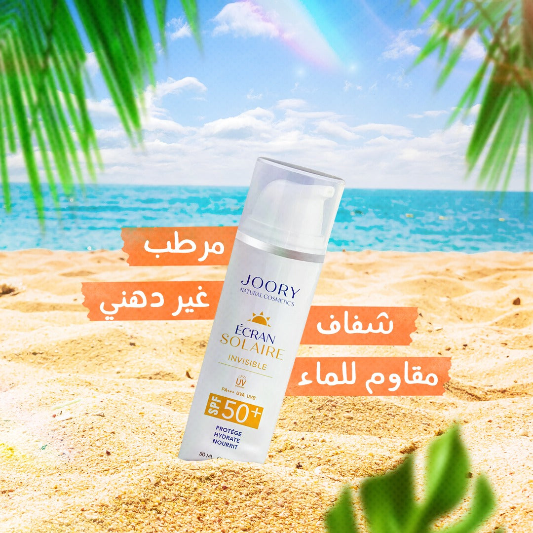 Ecran Solaire Invisible SPF 50+ | Protège - Hydrate - Nourrit